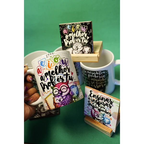 21 Artes para Caneca Dia dos Professores Arquivo em Png
