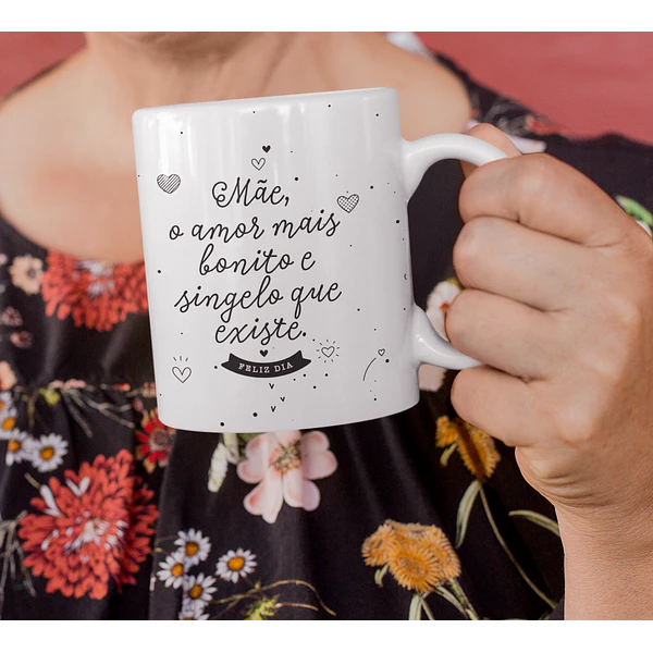 25 Artes para Caneca Dia das Mães Clean em Jpg