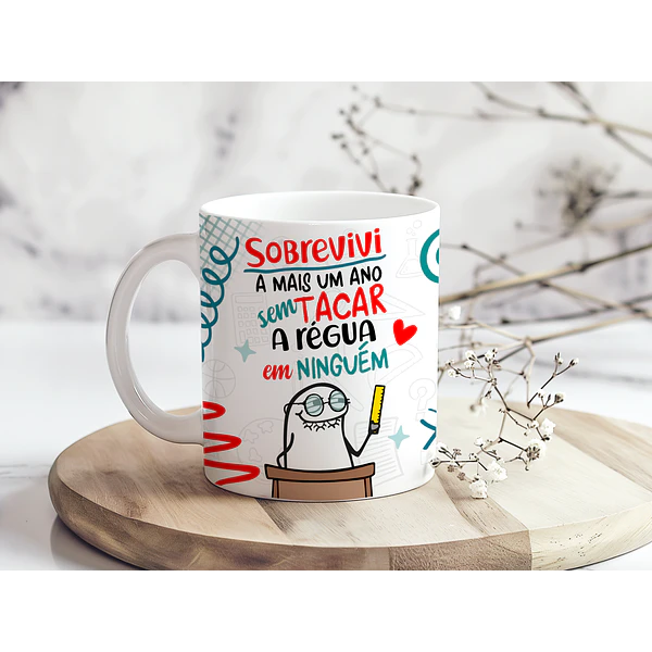 5 Artes para Caneca Flork Ironico Dia dos Professores Arquivo em Png