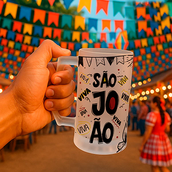 5 Artes para Copo Chopp Festa Junina Chopp Arquivo Editável