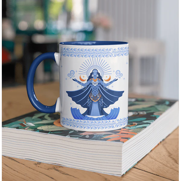 8 Artes para Caneca e Camisa Iemanja Arquivo Editável