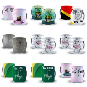 35 Artes Caneca Tal Pai tal Filho Arquivo em Jpg