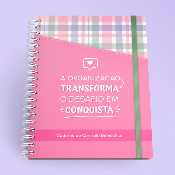Arquivo Caderno de Controle Doméstico em Pdf
