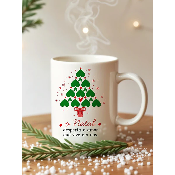 Arte Caneca O Natal desperta o amor que vive em nós em Jpg