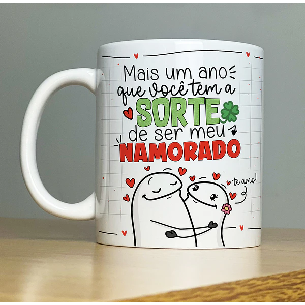 Artes para Caneca Flork Sorte Namorado Frases Arquivos Jpg