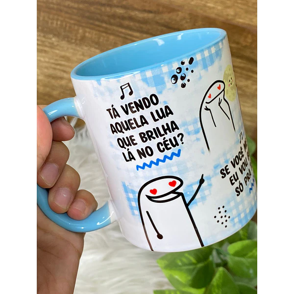 Artes para Caneca Ta Vendo Aquela Lua Flork Musica Thaguinho Frases em Jpg