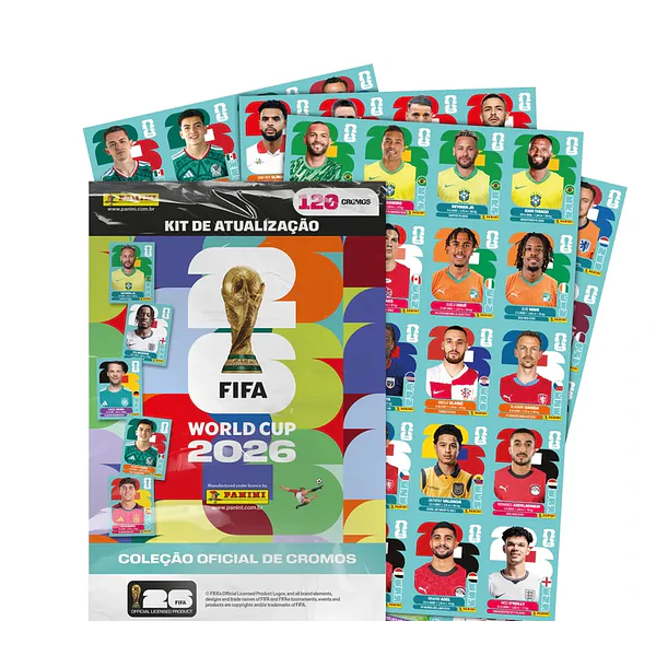 Figurinhas Faltantes Copa 2026 PDF para Imprimir | Complete Seu Álbum [PRÉ-VENDA]