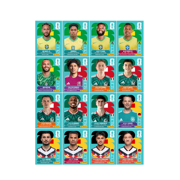 Kit Atualização Copa 2026 PDF para Imprimir | Novas Figurinhas da Copa do Mundo 2026