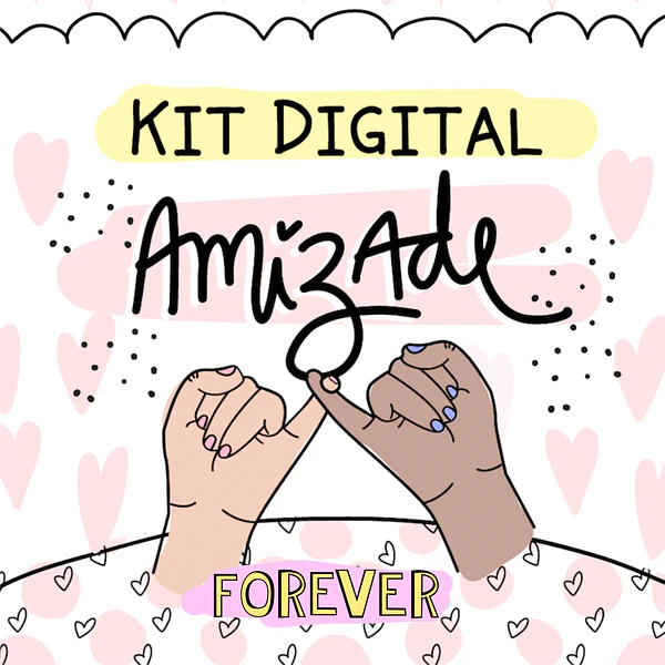Kit Digital Arte Amizade Amigas Caneca Frases Best Friend Arquivos Png