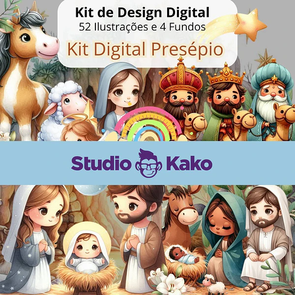 Kit Digital Presépio Png